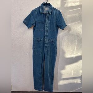 Everlane Organic Cotton Denim Jumpsuit